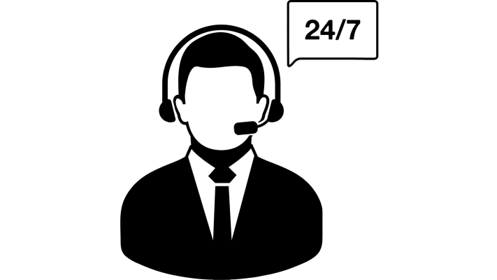hỗ trợ 24/7 
