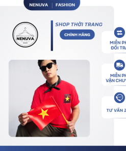 Áo phông unisex người lớn Ngôi sao Vietnam
