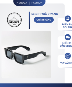 Kính râm thời trang nam nữ mùa hè JAC gọng chữ nhật mắt dày