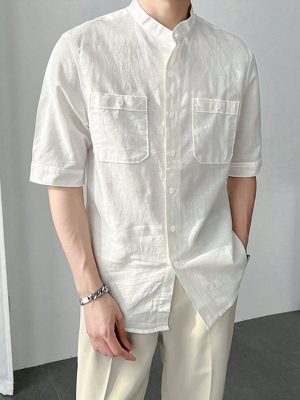 áo sơ mi trắng cho nam