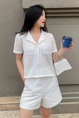 mẫu áo sơ mi nữ